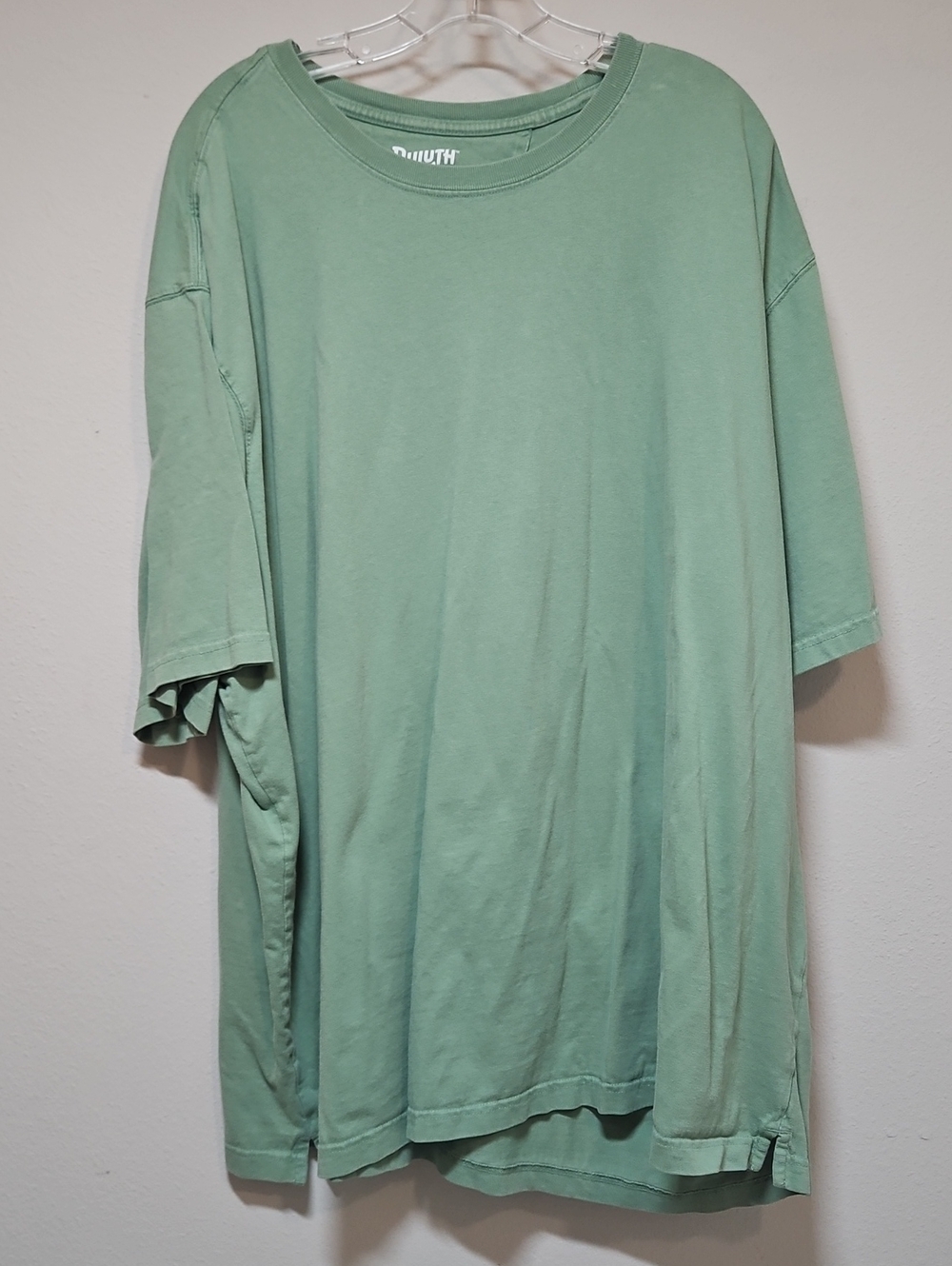 Duluth Trading Co 3XL Sage Green Short Sleeve Crewneck Tee